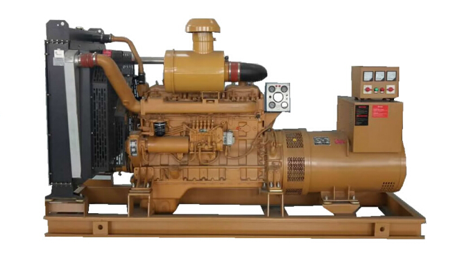 内蒙古上柴250kw大型柴油二手发电机组